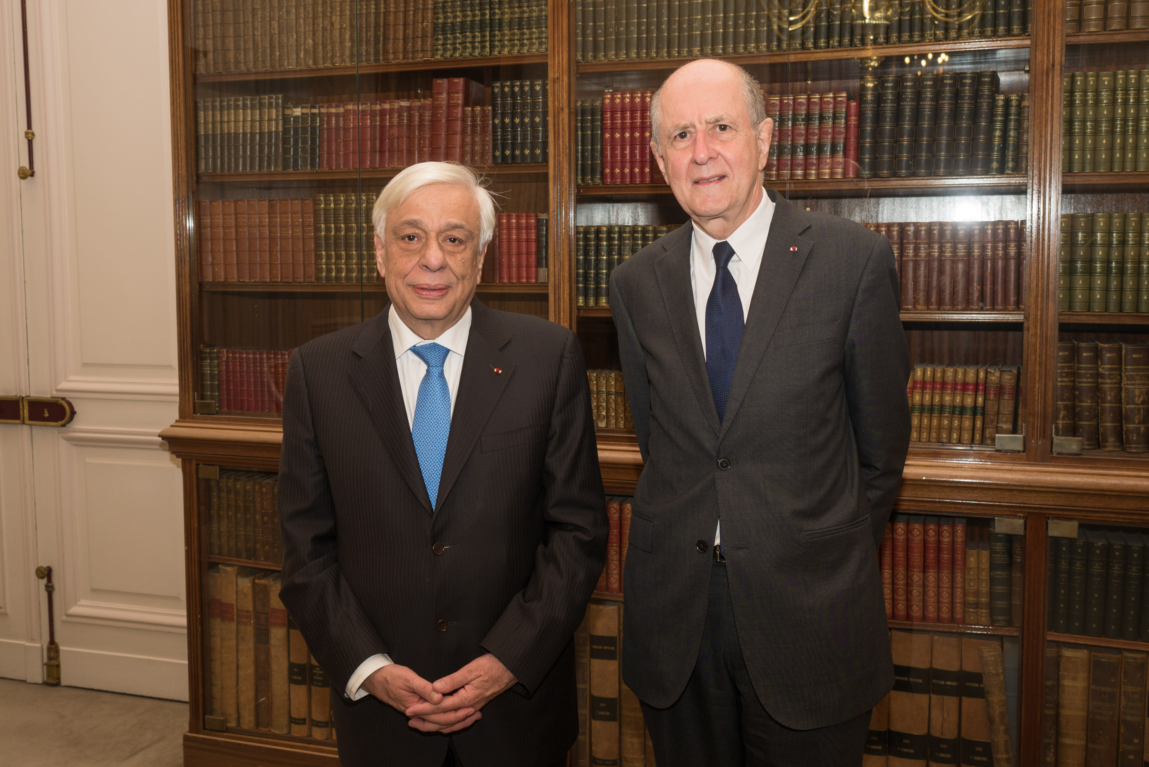 Première visite officielle en France du Président de la République Hellénique M. Prokopis Pavlopoulos - 12 et 13 décembre 2016